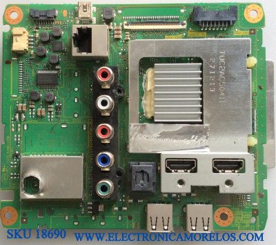 MAIN PANASONIC / TNP4G569UA / TNP4G569 / TNP4G569 1 A /  ( "CONECTOR BALUM DAÑADO" ) / MODELO TC-50AS530U	